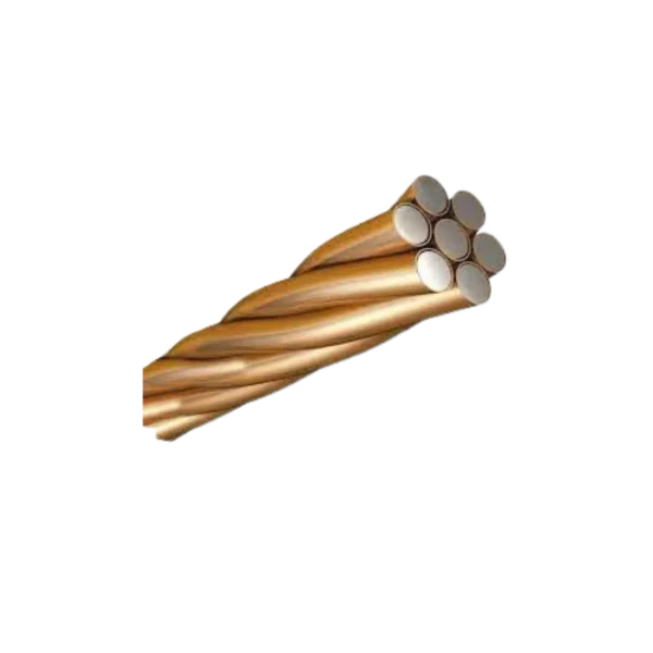 CABLE Y ALAMBRE CON RECUBRIMIENTO DE COBRE