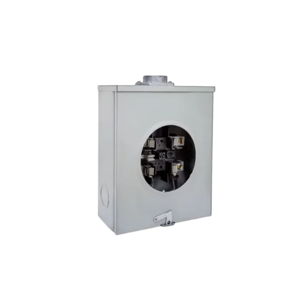 BASE PARA WATTHORÍMETRO MONOFÁSICO 5 TERMINALES 200 AMP BMI-5-200