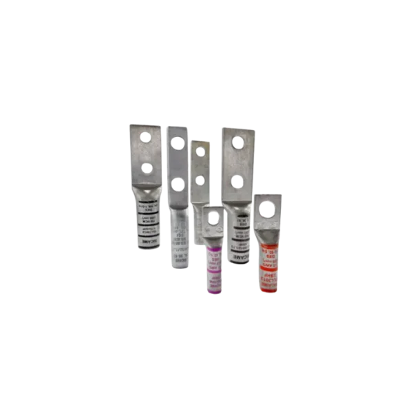 ZAPATA DE COBRE ESTAÑADO A COMPRESIÓN DE 1 Y 2 BARRENOS